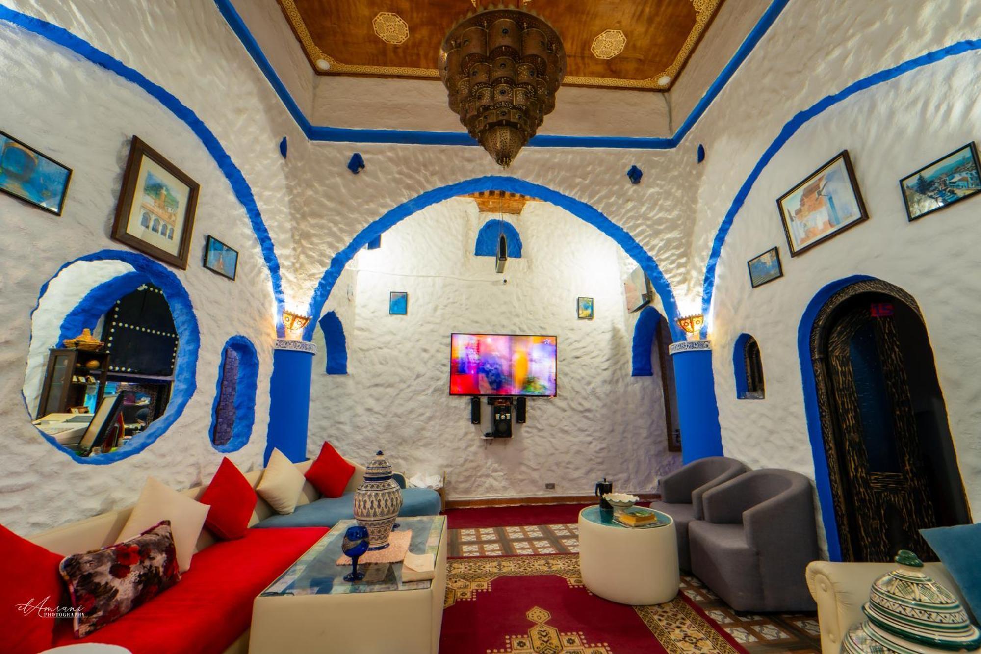 Riad Antek Чефчауен Екстериор снимка