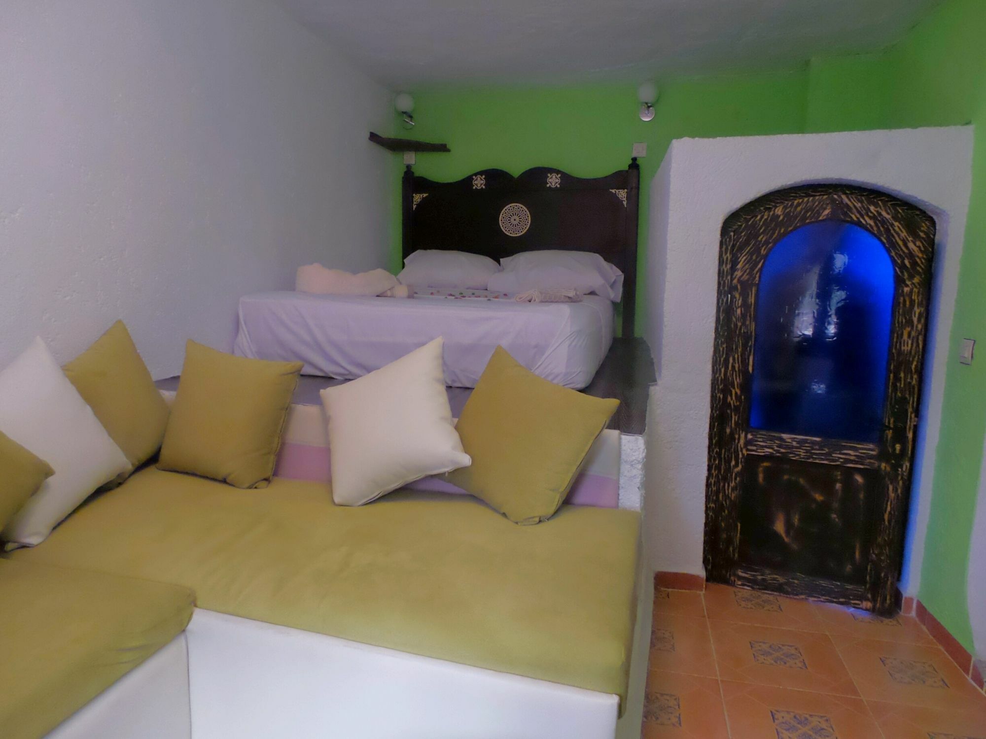 Riad Antek Чефчауен Екстериор снимка